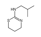 4H-1,3-Thiazin-2-amine,5,6-dihydro-N-(2-methylpropyl)-(9CI) structure