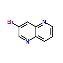 3-溴-1,5-萘啶结构式