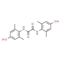 N1,N2-双(4-羟基-2,6-二甲基苯基)草酰胺结构式