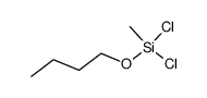 dichloro(butoxy)methylsilane Structure