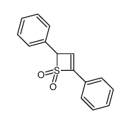 2,4-diphenyl-2H-thiete 1,1-dioxide结构式