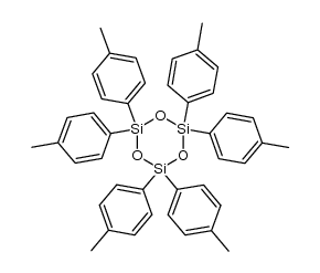 hexa-4-tolyl-cyclotrisiloxane Structure