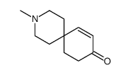 3-Methyl-3-azaspiro[5.5]undec-7-en-9-one结构式