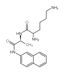 H-Lys-Ala-βNA structure