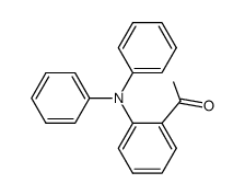 1-(2-(diphenylamino)phenyl)ethanone结构式