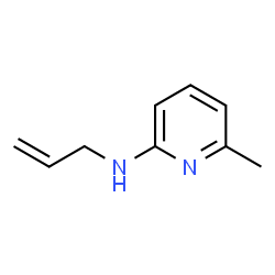 2-Pyridinamine,6-methyl-N-2-propenyl-(9CI) structure
