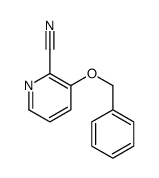 3-(BENZYLOXY)PICOLINONITRILE结构式