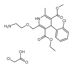 amlodipine chloroacetate Structure