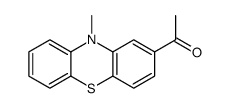 1-(10-methylphenothiazin-2-yl)ethanone结构式