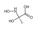 Alanine, N,2-dihydroxy- (9CI) Structure