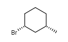 cis-1-bromo-3-methylcyclohexane Structure