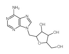 D-Allitol,1-(6-amino-9H-purin-9-yl)-2,5-anhydro-1-deoxy- picture