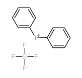 Iodonium, diphenyl-, tetrafluoroborate (1-) Structure