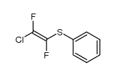 2-chloro-1,2-difluoro-1-(phenylthio)ethylene结构式