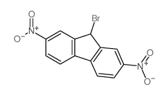 9-bromo-2,7-dinitro-9H-fluorene结构式