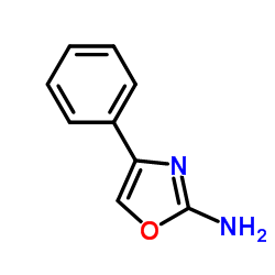 4-苯基-恶唑-2-胺结构式