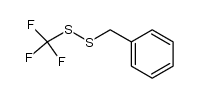 1-benzyl-2-(trifluoromethyl)disulfane结构式