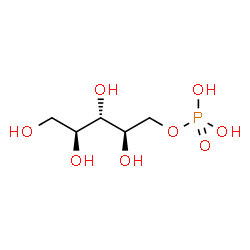 ribitol-5-phosphate结构式