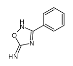 5-amino-3-phenyl-1,2,4-oxadiazole structure