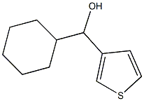 α-Cyclohexyl-3-thiophenemethanol Structure