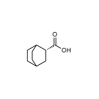 (R)-二环[2.2.2]辛烷-2-羧酸结构式