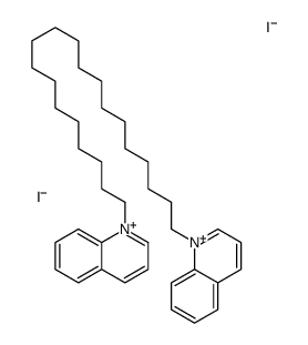 1-(20-quinolin-1-ium-1-ylicosyl)quinolin-1-ium,diiodide结构式