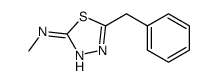 5-benzyl-N-methyl-1,3,4-thiadiazol-2-amine结构式