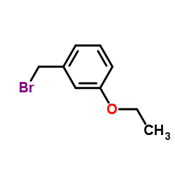 1-(溴甲基)-3-乙氧基苯结构式
