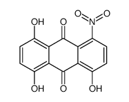 1,4,5-trihydroxy-8-nitroanthracene-9,10-dione Structure