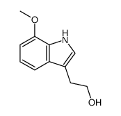 1H-INDOLE-3-ETHANOL,7-METHOXY-结构式