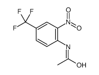 N-[2-Nitro-4-(trifluoromethyl)phenyl]acetamide Structure