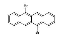 5,11-dibromotetracene Structure