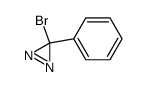 3-bromo-3-phenyl-3H-diazirine Structure