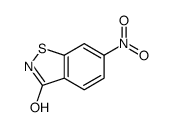 6-nitro-1,2-benzothiazol-3-one结构式