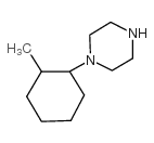 1-(2-methylcyclohexyl)piperazine结构式