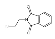 2-(2-Mercaptoethyl)isoindoline-1,3-dione Structure