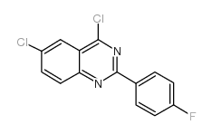 4,6-Dichloro-2-(4-fluoro-phenyl)-quinazoline structure
