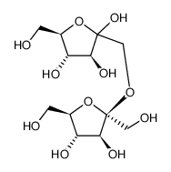 D-Fructose, 1-O-beta-D-fructofuranosyl- structure
