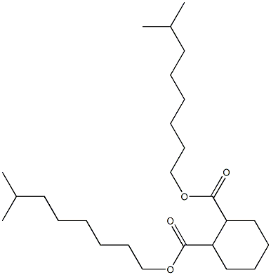 Diisononyl cyclohexane-1,2-dicarboxylate结构式