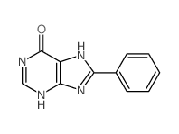 8-phenyl-3,7-dihydropurin-6-one Structure