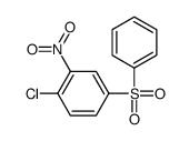 4-(benzenesulfonyl)-1-chloro-2-nitrobenzene Structure