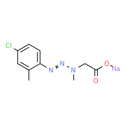 sodium [3-(4-chloro-2-methylphenyl)-1-methyltriazen-2-yl]acetate picture