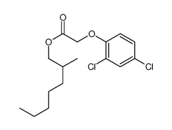 2-methylheptyl 2-(2,4-dichlorophenoxy)acetate Structure