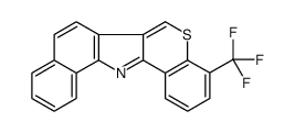 4-(trifluoromethyl)benzo[g]thiochromeno[4,3-b]indole Structure