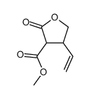 methyl 4-ethenyl-2-oxooxolane-3-carboxylate结构式