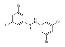 Hydrazine,1,2-bis(3,5-dibromophenyl)- structure