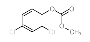 Carbonic acid,2,4-dichlorophenyl methyl ester Structure