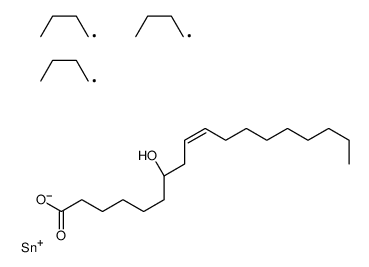 [R-(Z)]-18-oxo-18-[(tributylstannyl)oxy]octadec-9-en-7-ol结构式