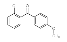 (2-chlorophenyl)-(4-methoxyphenyl)methanone结构式