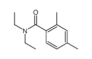 N,N-diethyl-2,4-dimethylbenzamide Structure